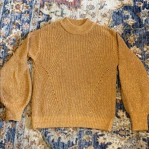 Bell Sleeve Camel Sweater